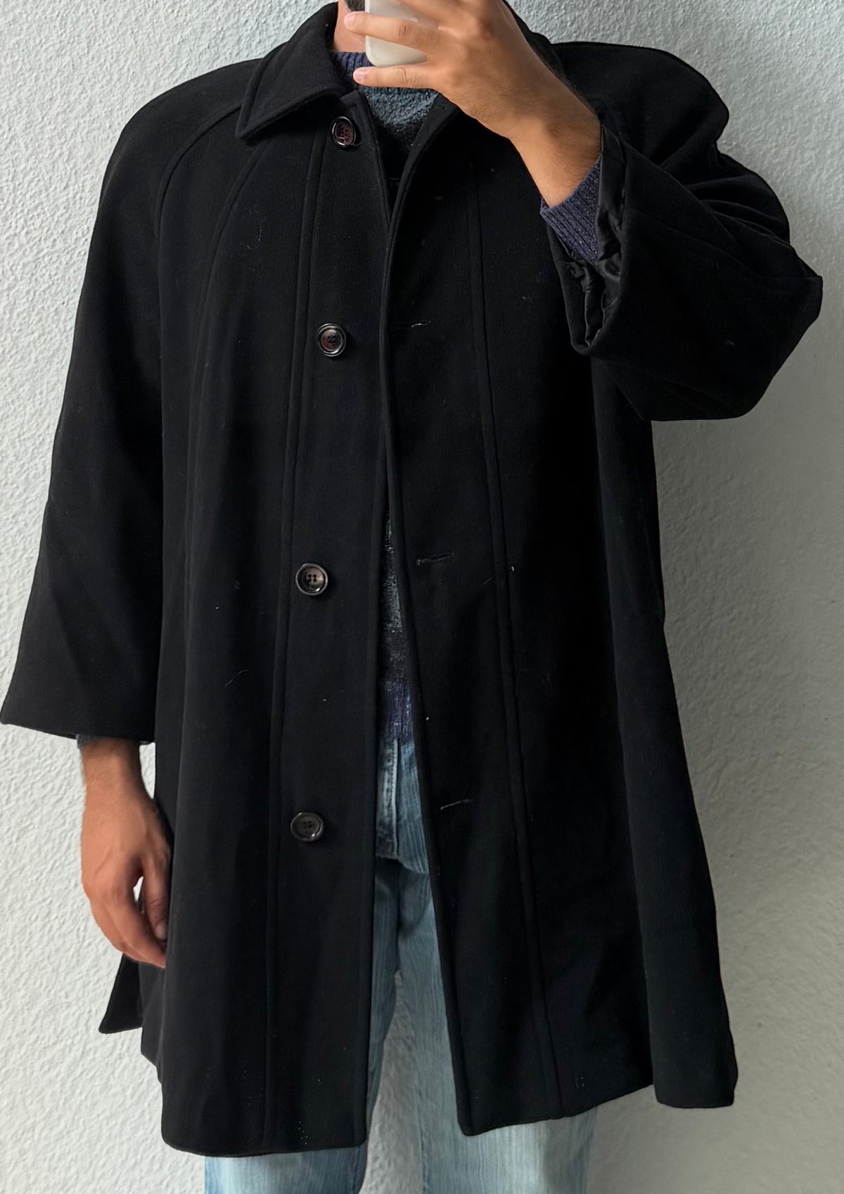 Cappotto artigianale in lana
