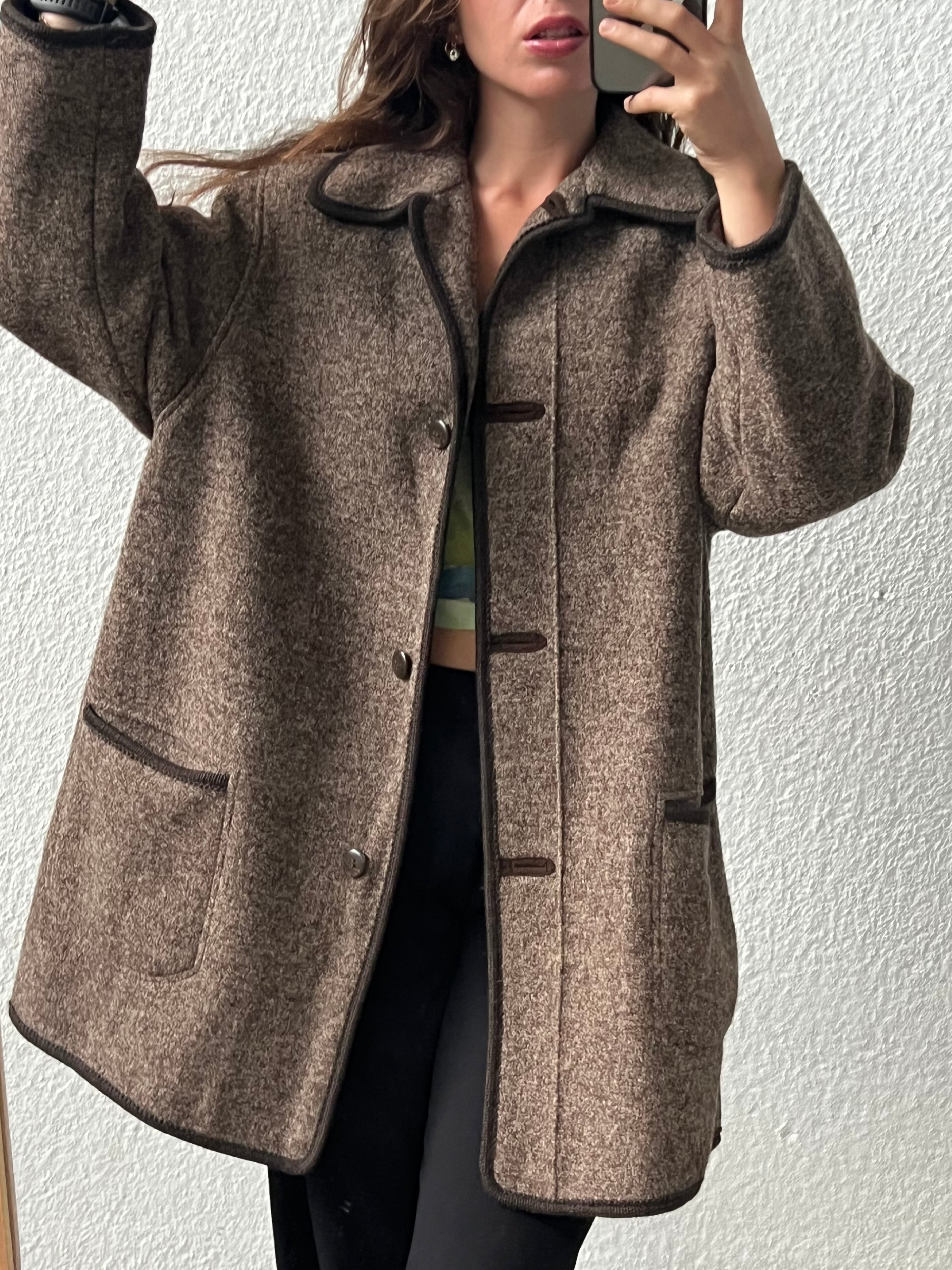 Cappotto 100% lana
