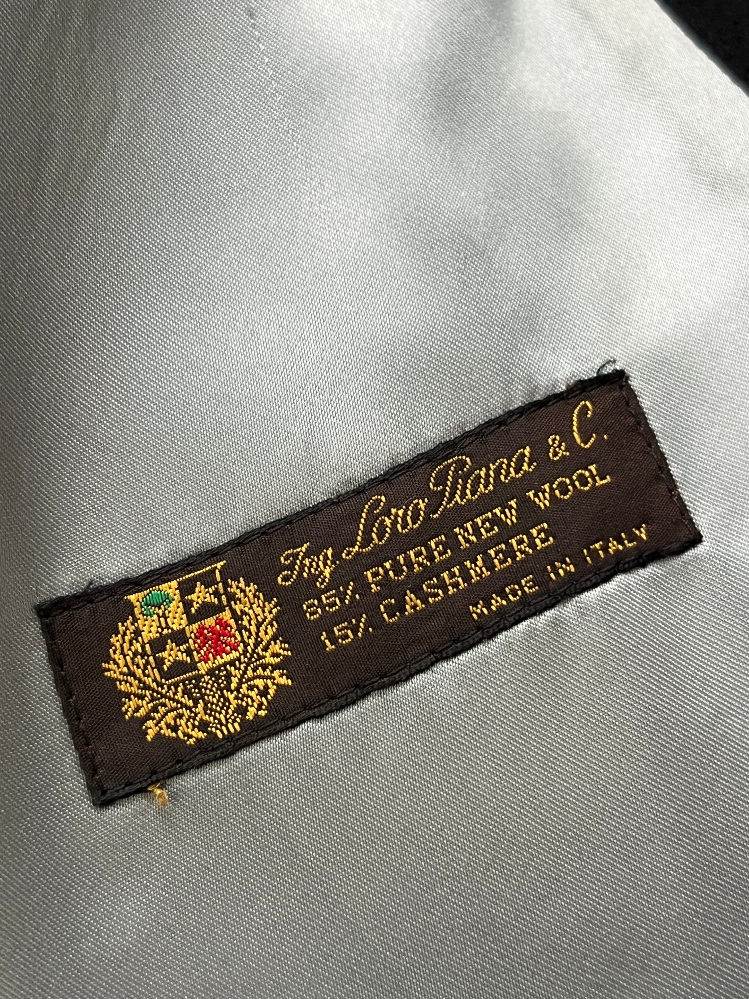 Cappotto Loro Piana in pura lana e cashmere