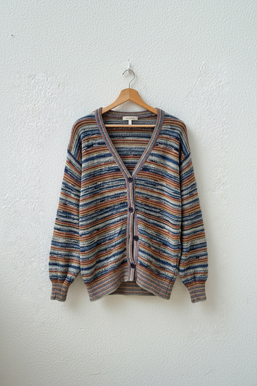 Cardigan in 100% cotone