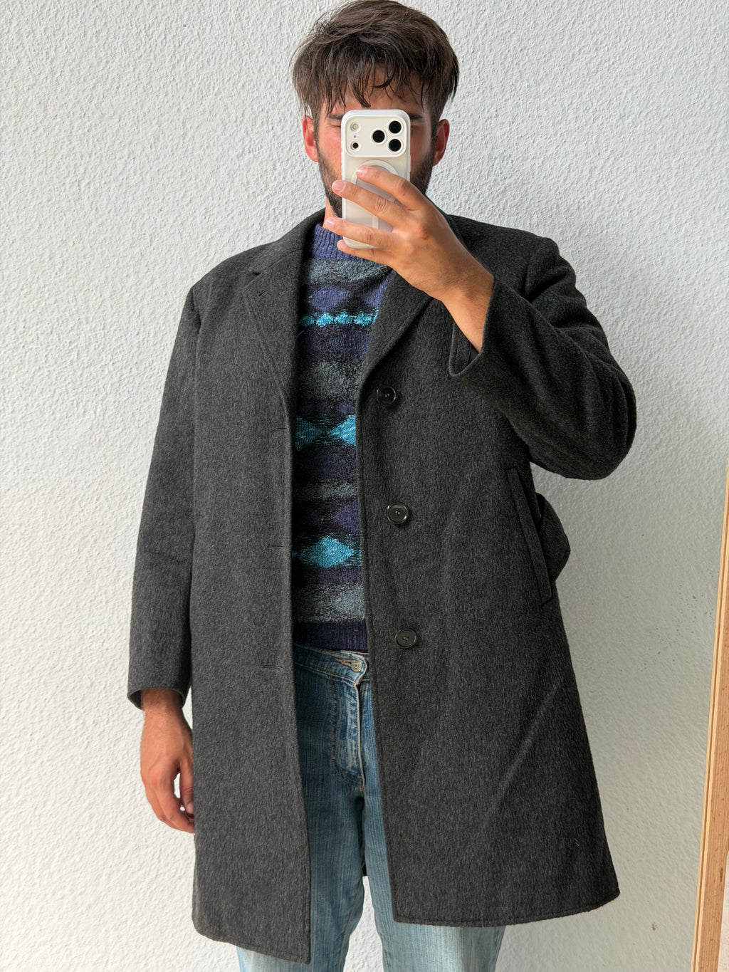 Cappotto artigianale in lana
