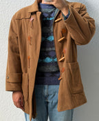 Cappotto in lana artigianale con alamari