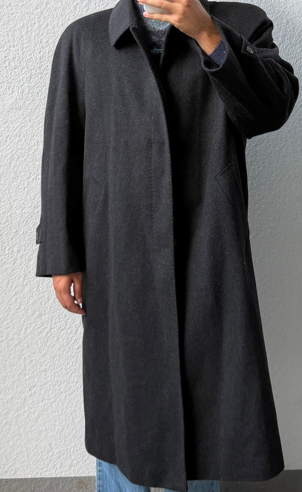 Cappotto in lana di Gianfranco Dini Made in Italy