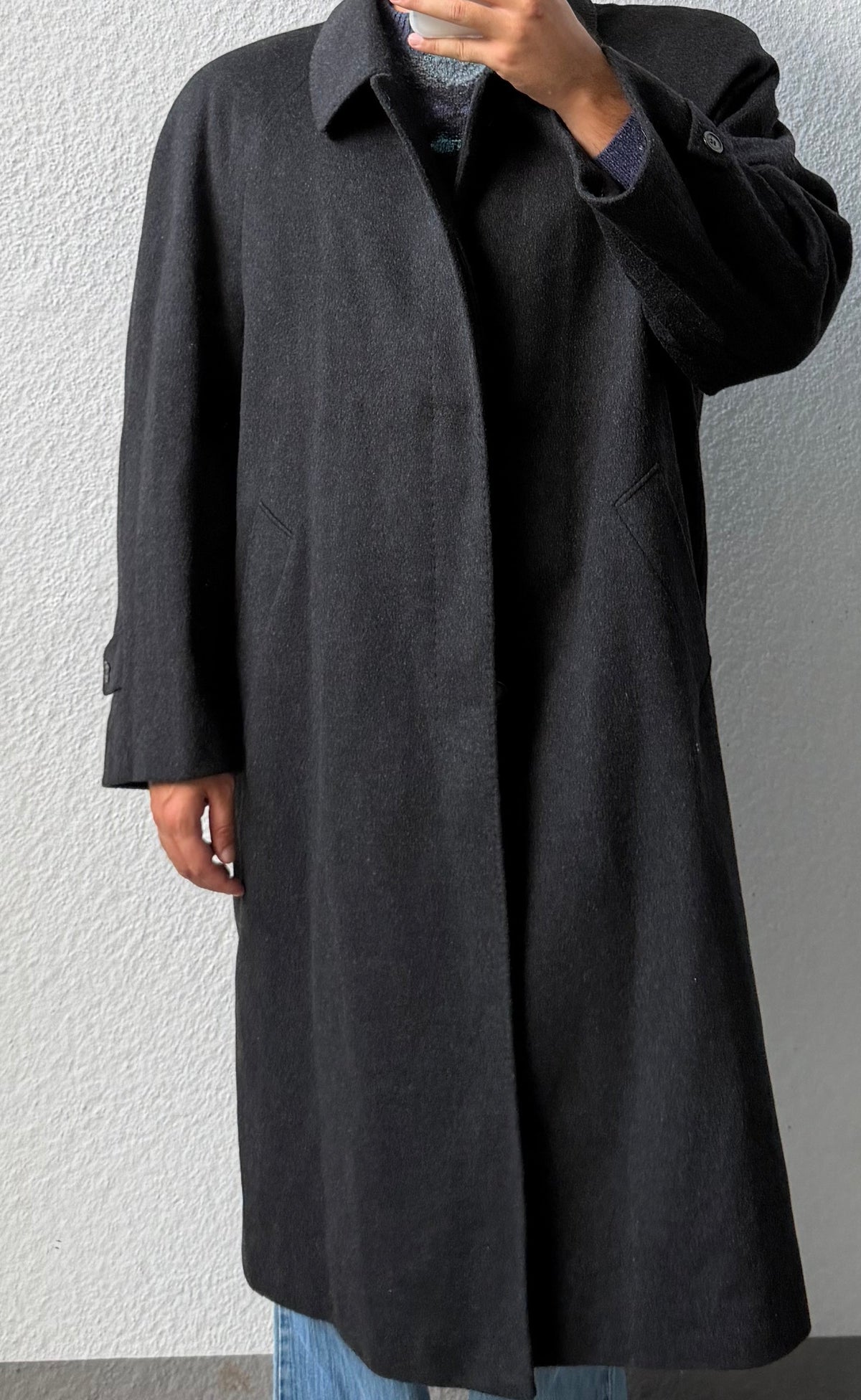 Cappotto in lana di Gianfranco Dini Made in Italy