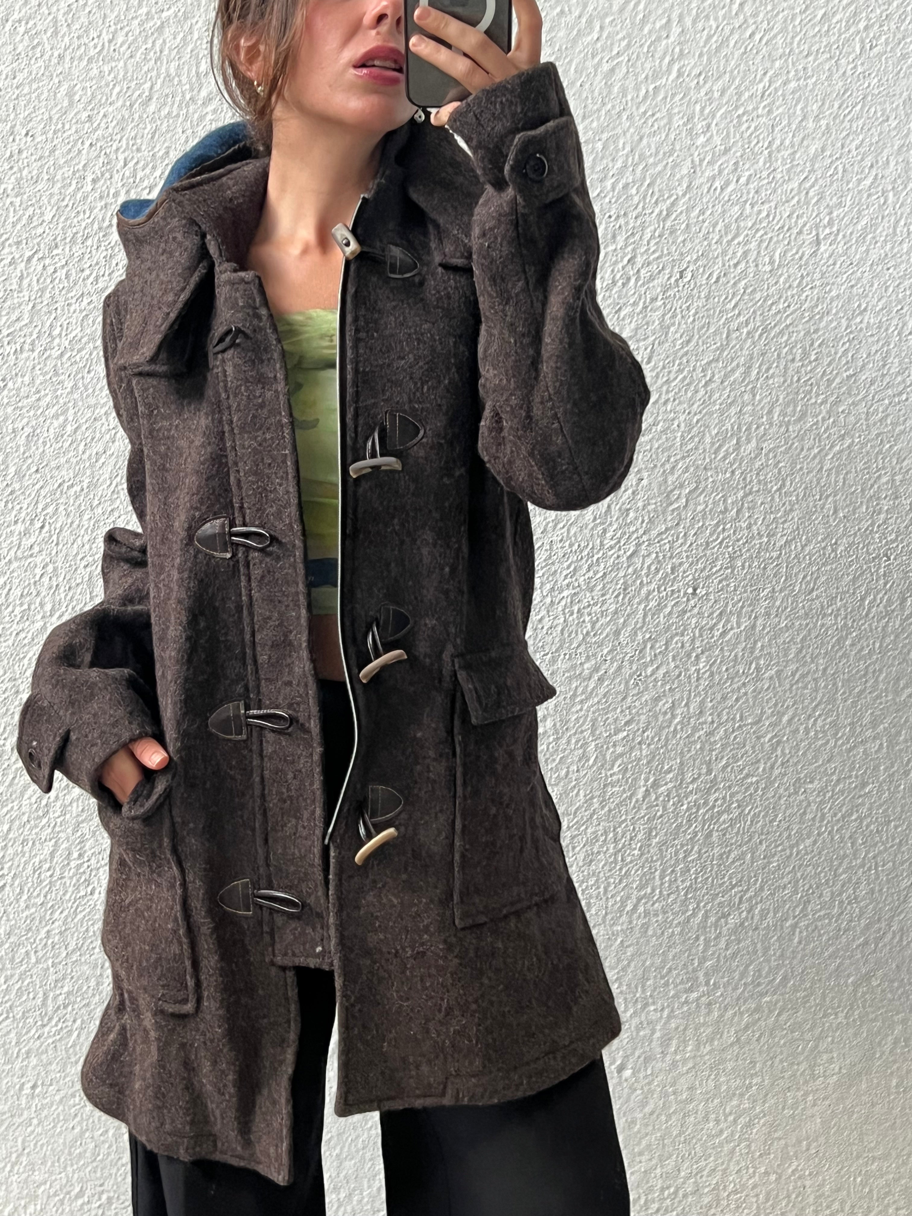 Cappotto inglese in stile montgomery