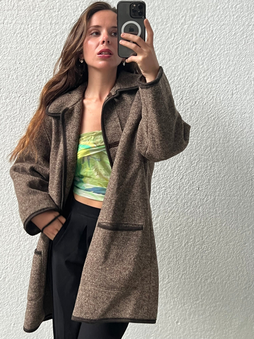 Cappotto 100% lana