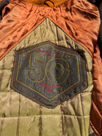 Giacca struttura in vera pelle