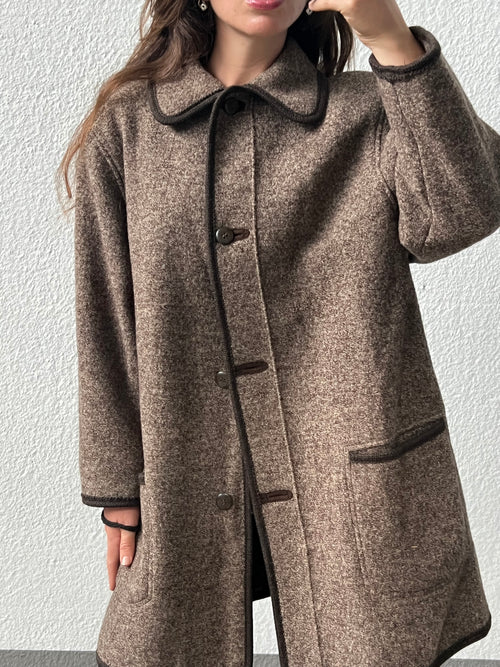 Cappotto 100% lana