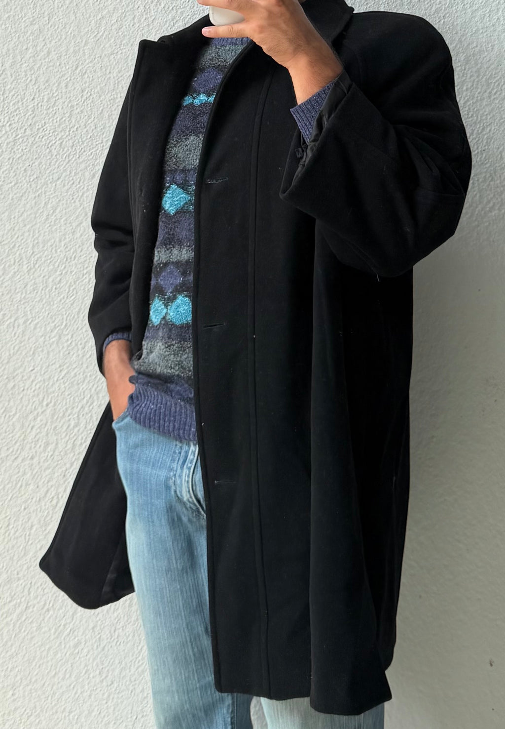 Cappotto artigianale in lana