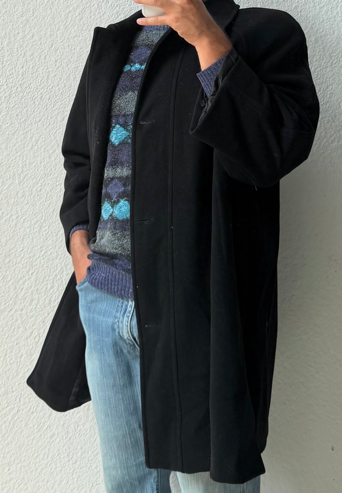 Cappotto artigianale in lana