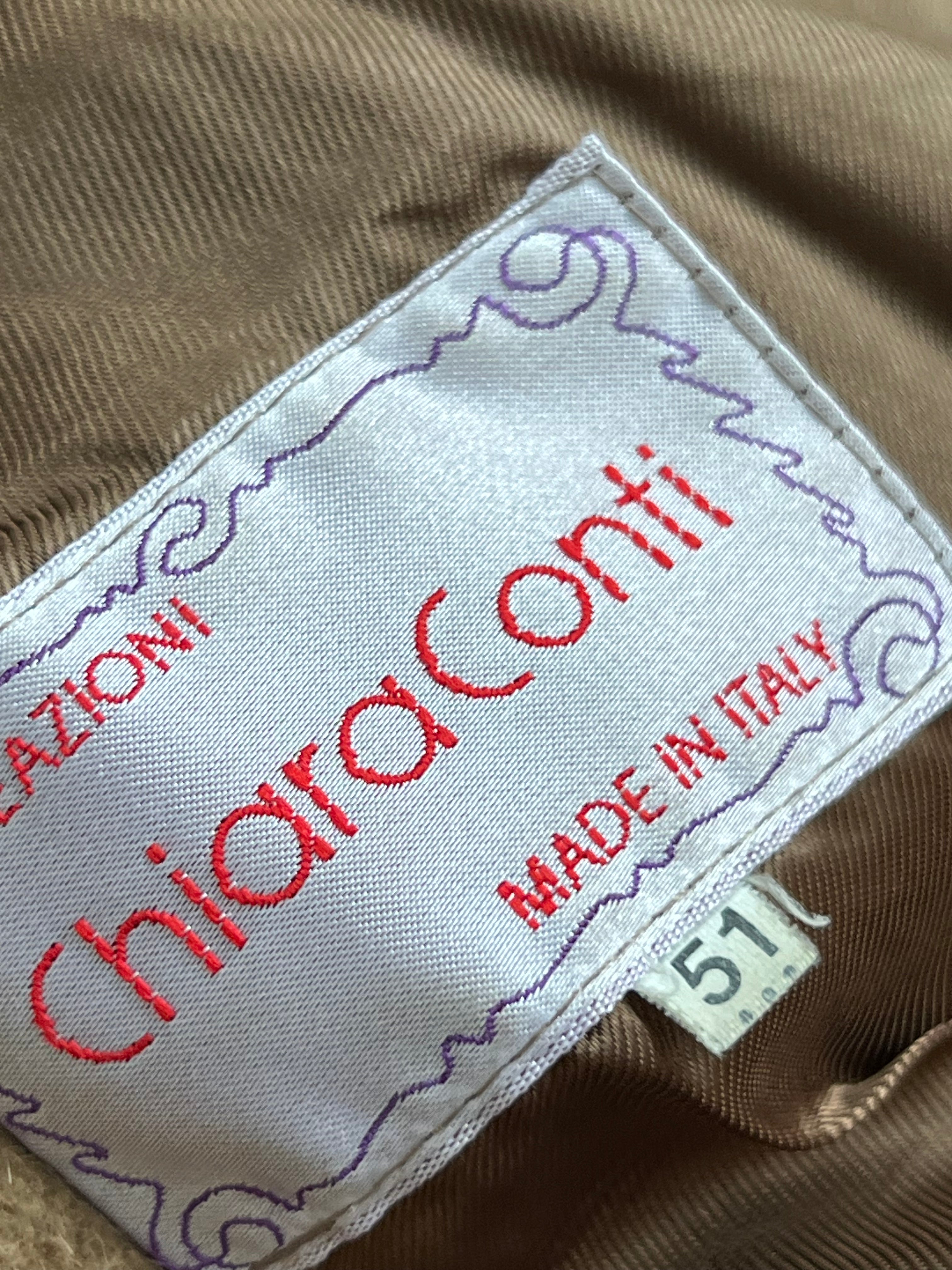 Cappotto in lana rifinito a mano