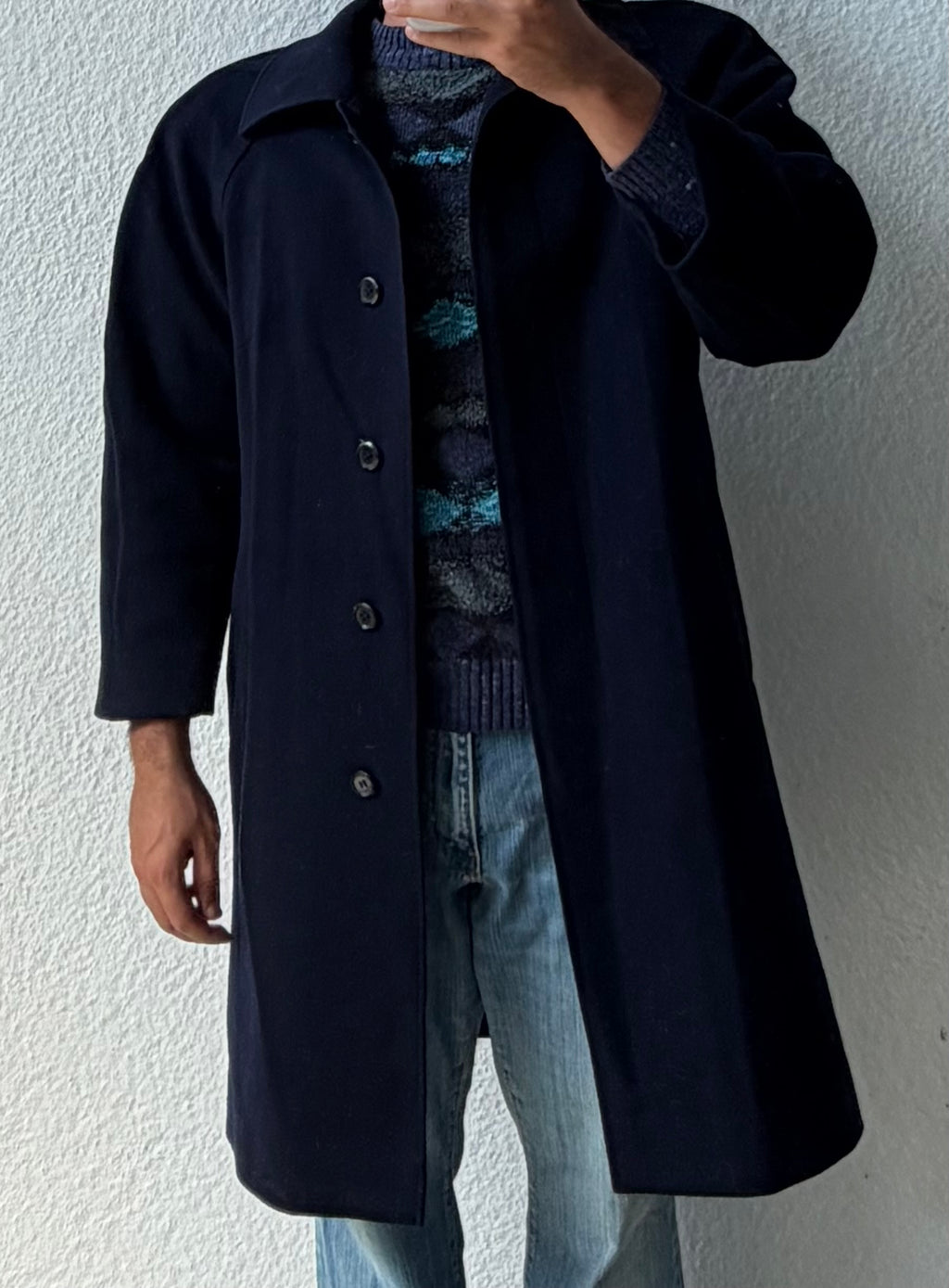 Cappotto artigianale in pura lana
