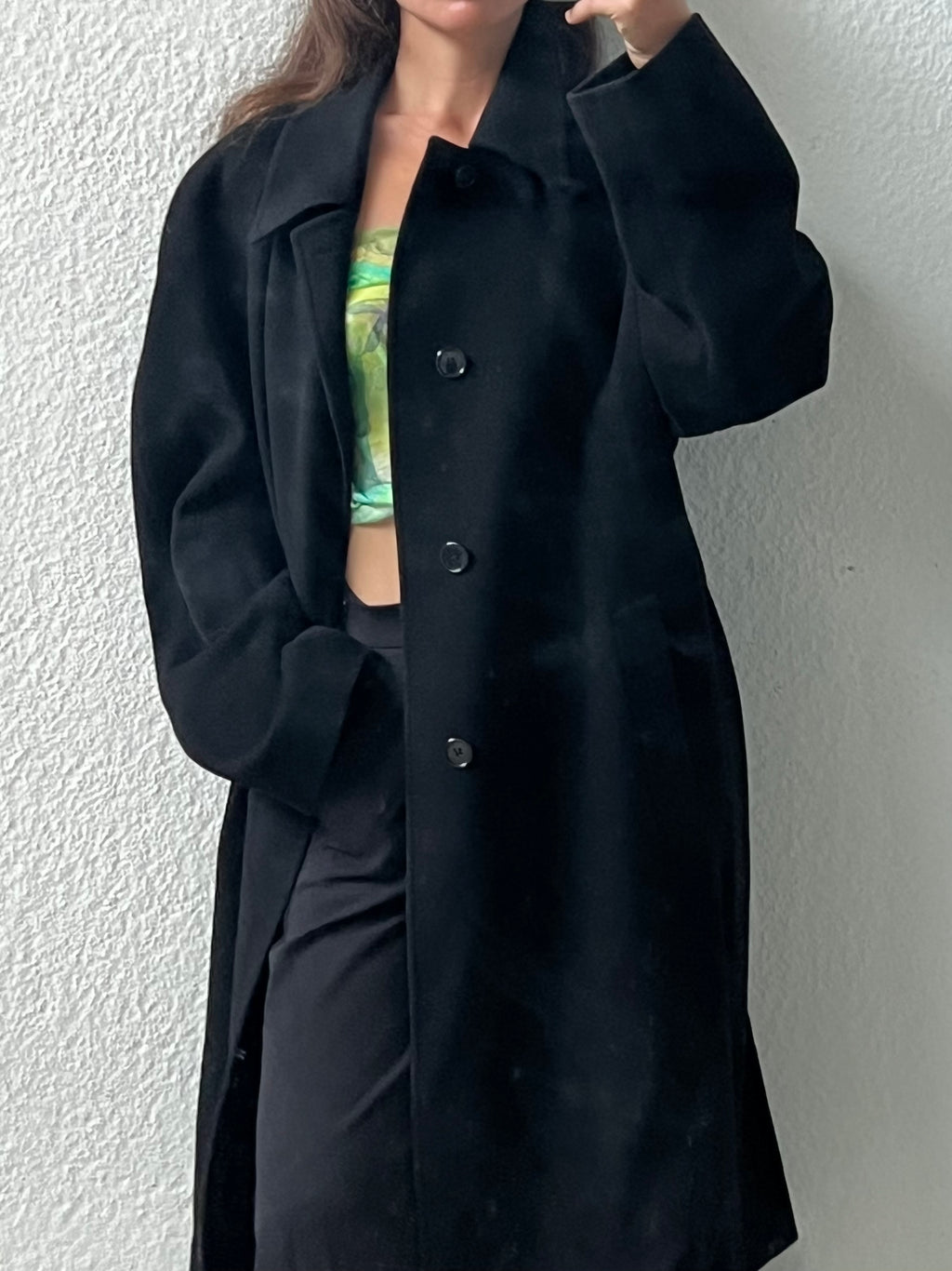 Cappotto Loro Piana in pura lana e cashmere