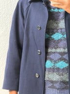 Cappotto artigianale in pura lana