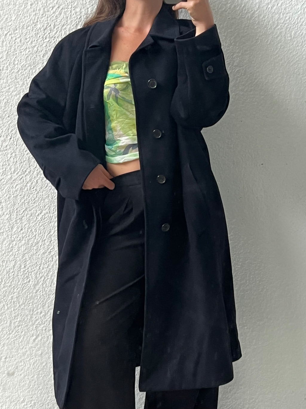 Cappotto Loro Piana in cashmere e lana