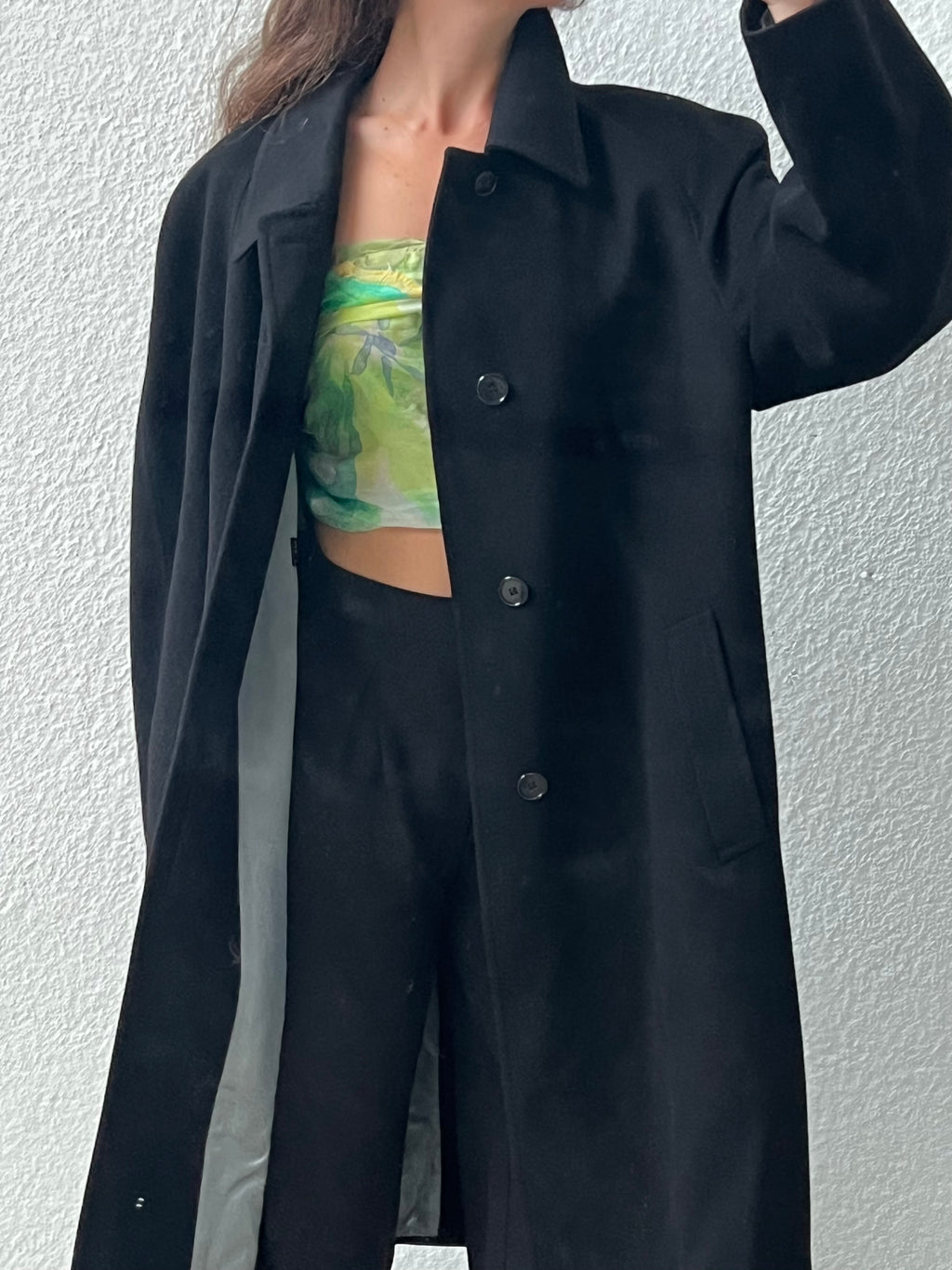Cappotto Loro Piana in pura lana e cashmere