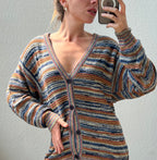 Cardigan in 100% cotone