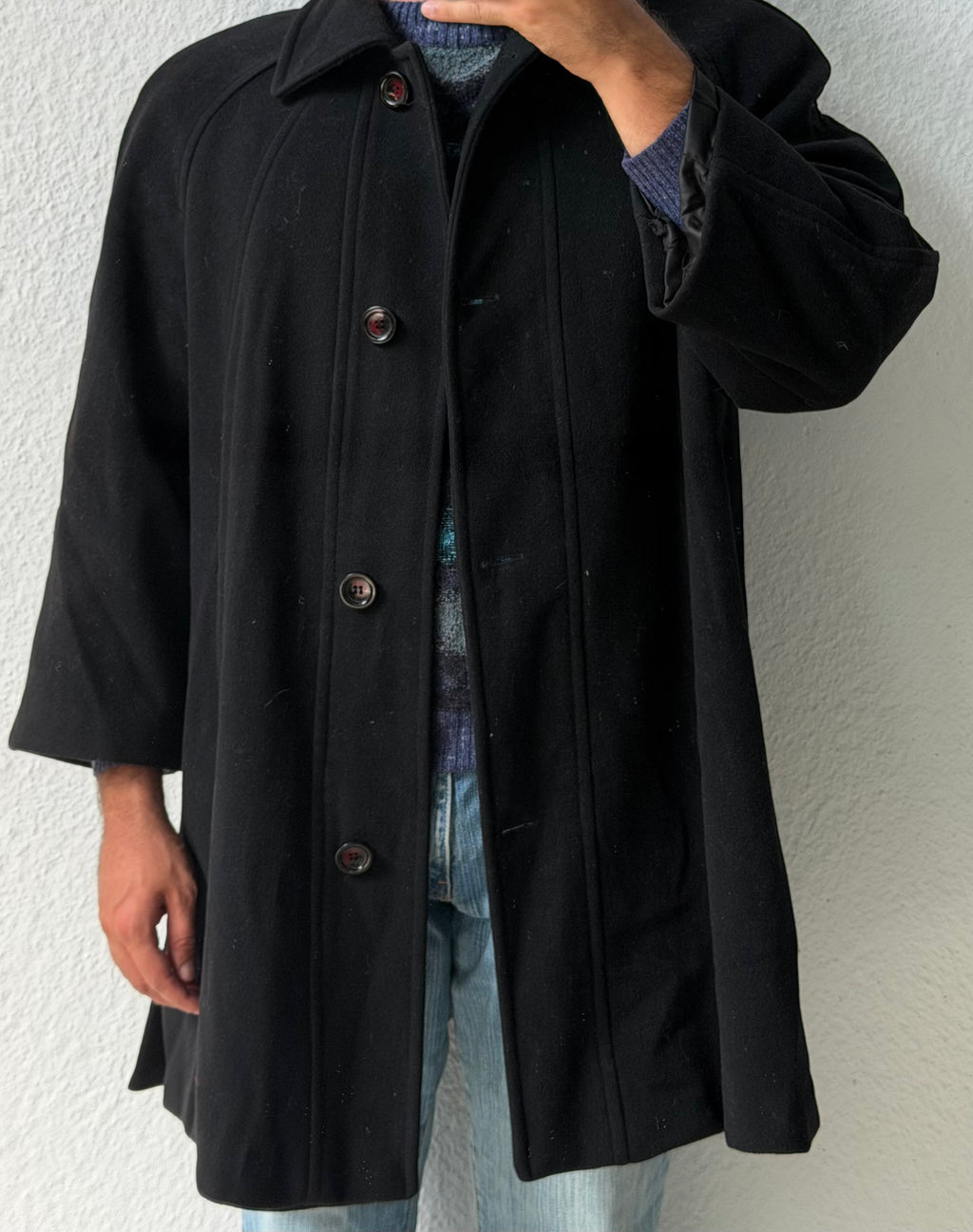 Cappotto artigianale in lana