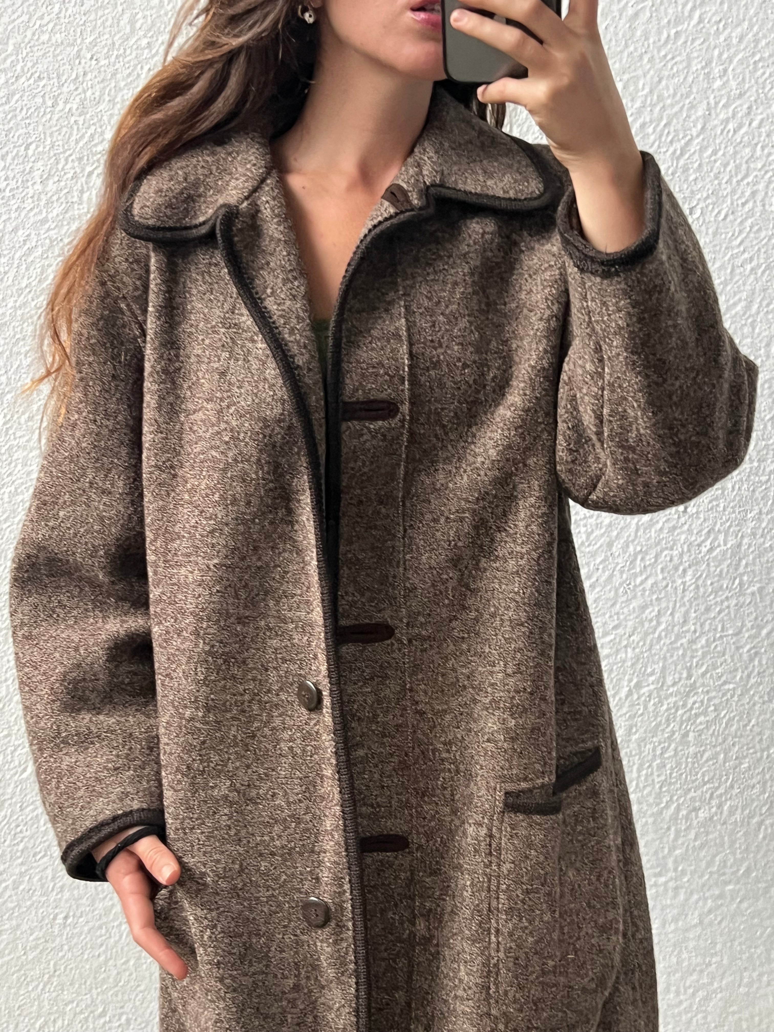 Cappotto 100% lana