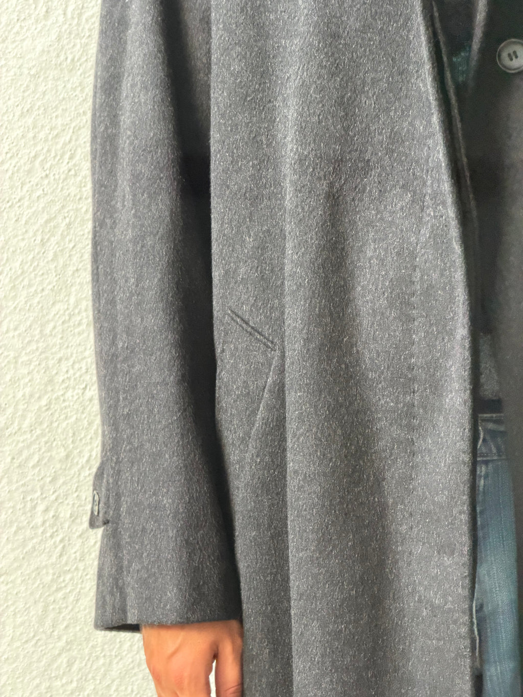 Cappotto in lana di Gianfranco Dini Made in Italy