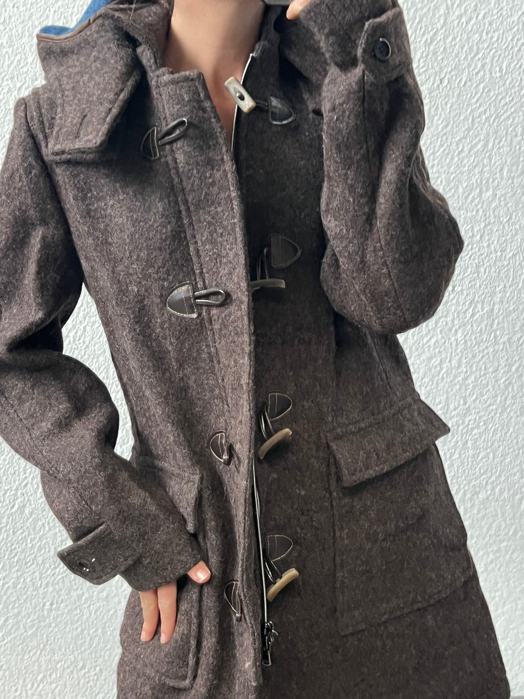 Cappotto inglese in stile montgomery