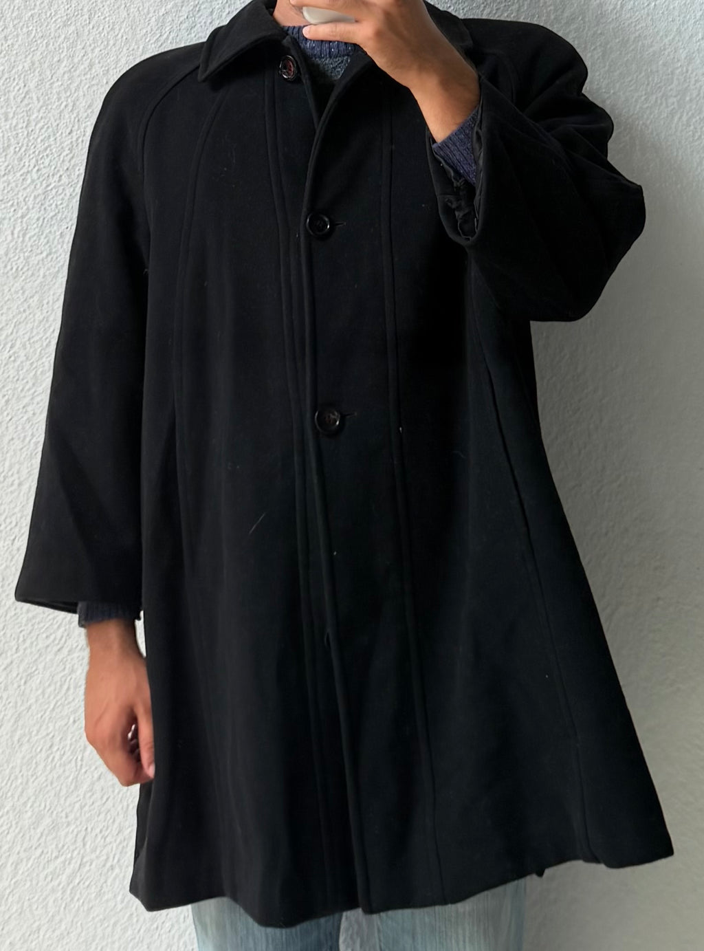 Cappotto artigianale in lana
