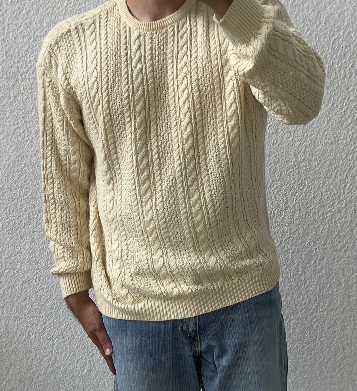 Maglione in cotone 100%
