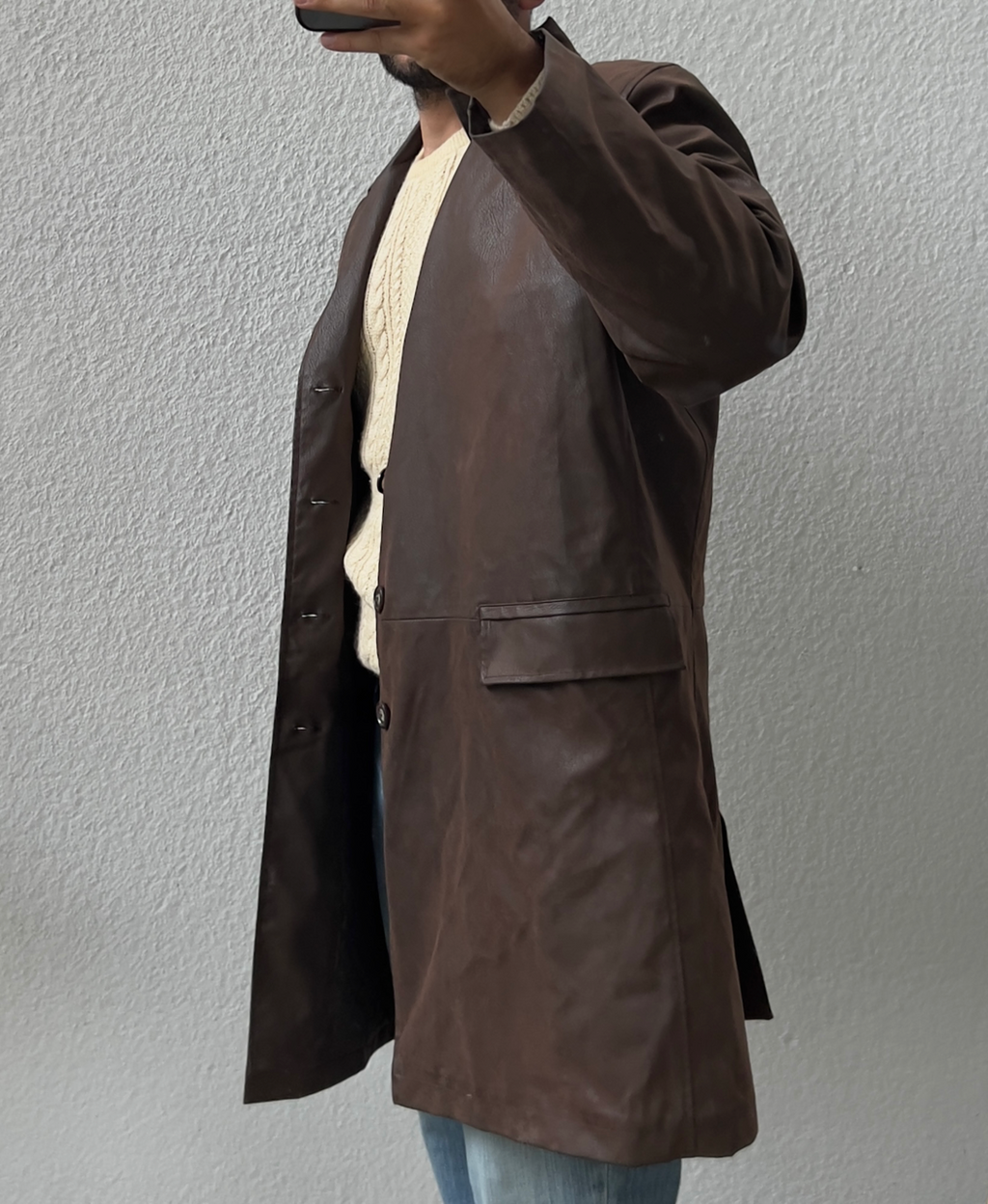 Giacca in vera pelle