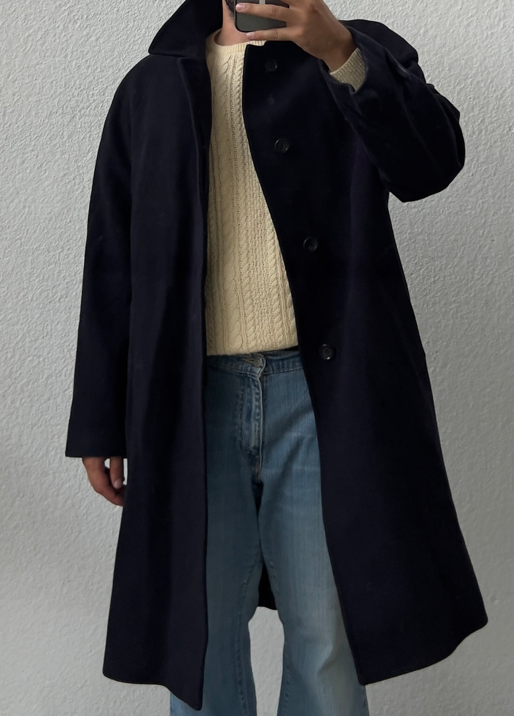 Cappotto in lana vergine