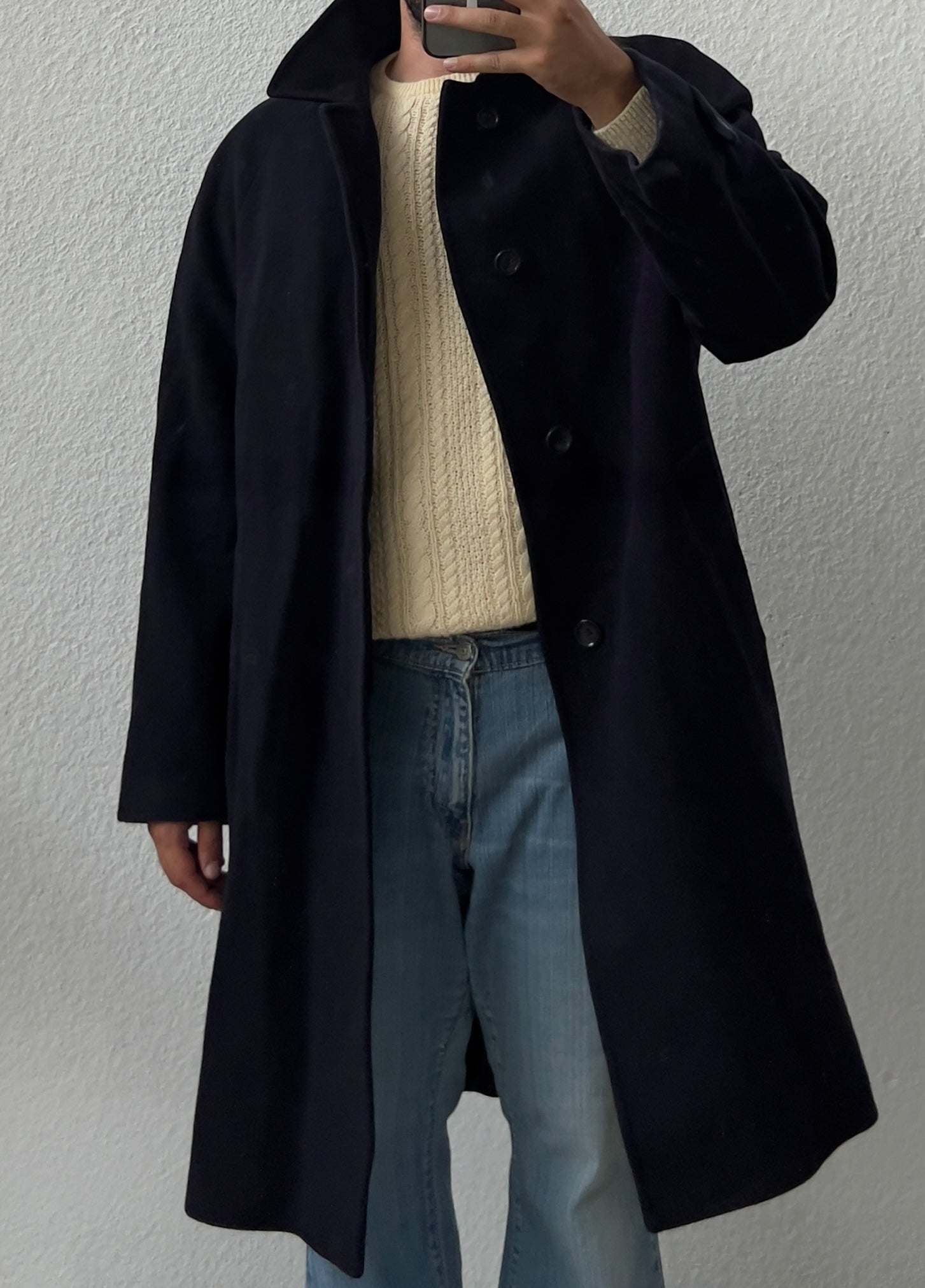 Cappotto in lana vergine