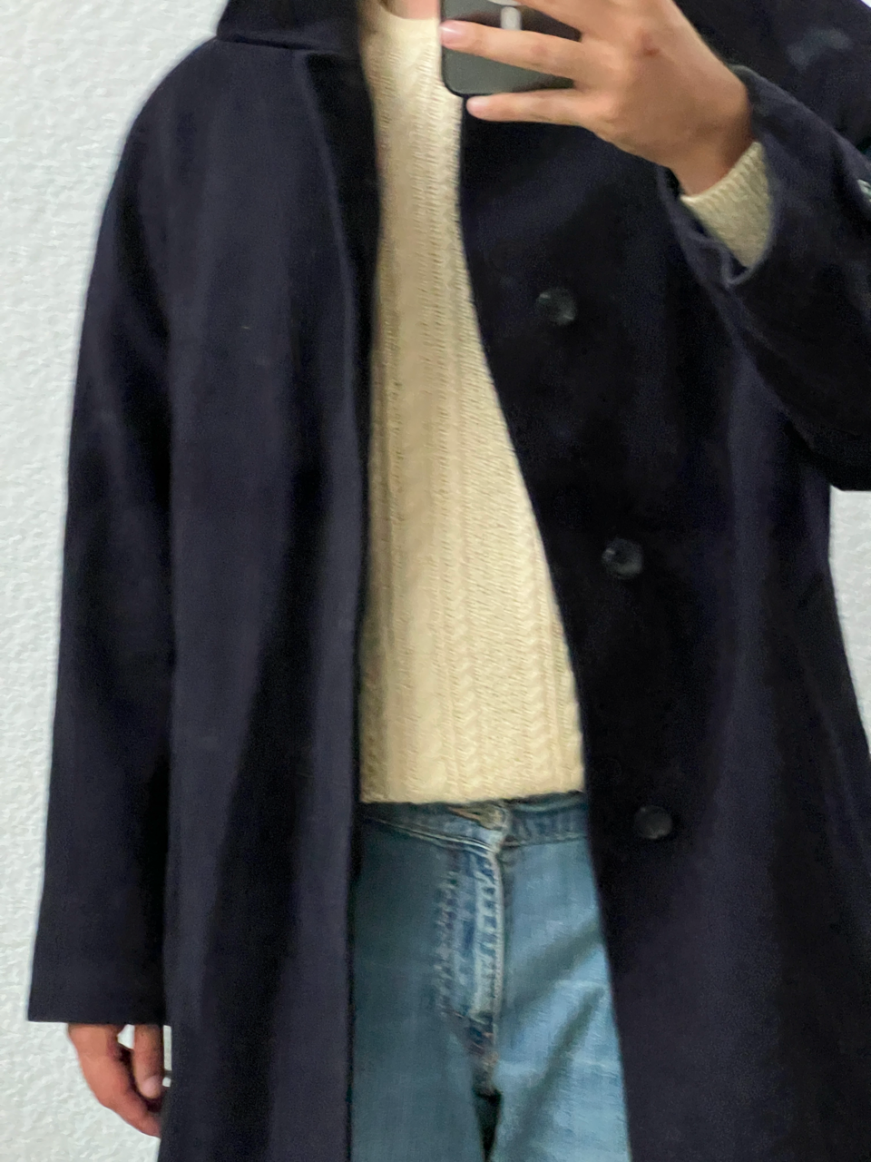 Cappotto in lana vergine