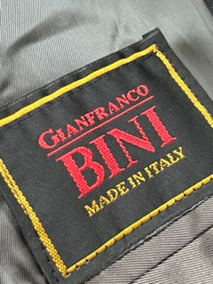 Cappotto in lana di Gianfranco Dini Made in italy