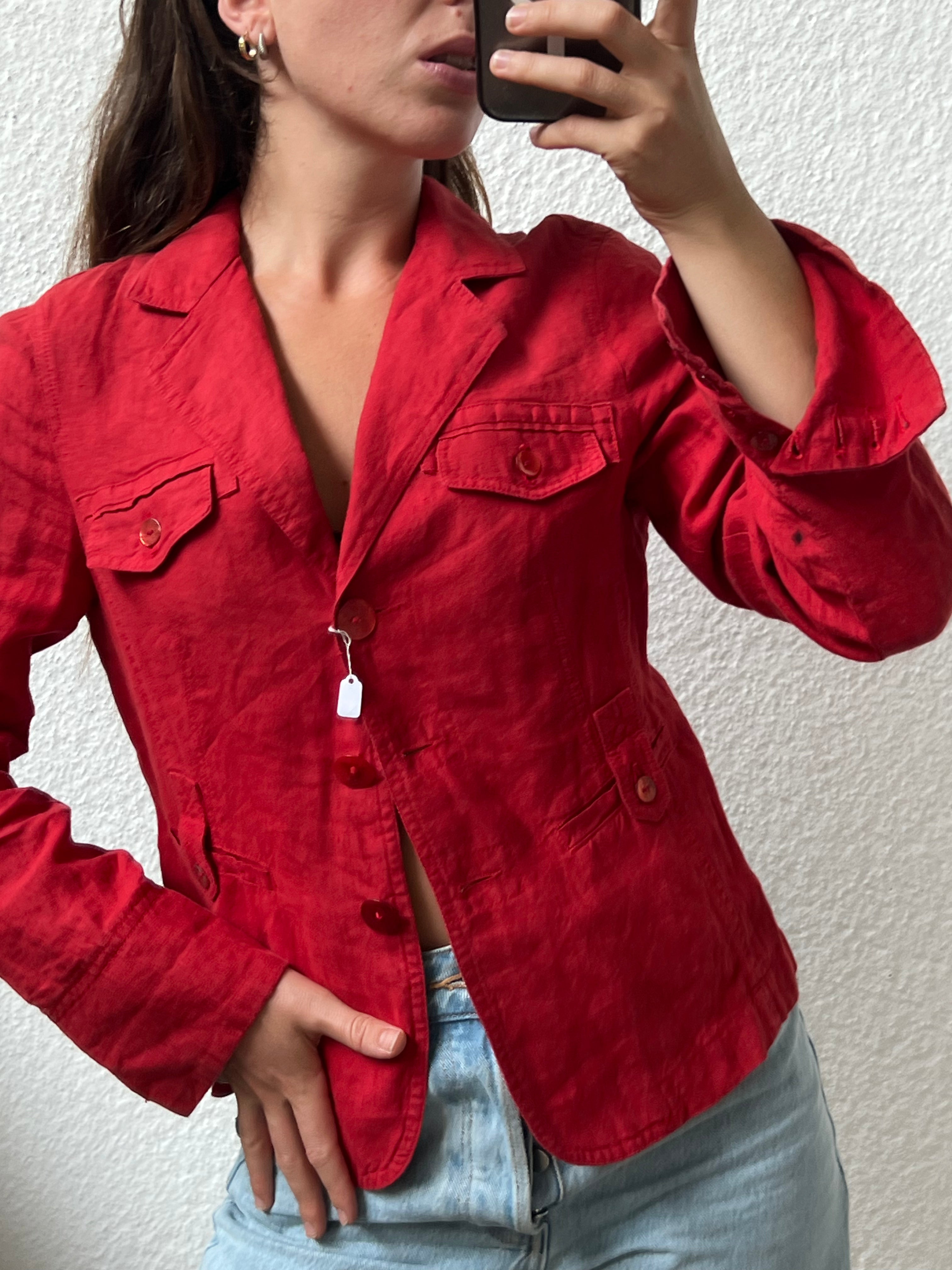 100% Linen Blazer