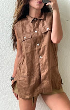 100% LINEN T-SHIRT