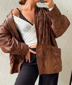 Giacca in Pelle Y2K - Archive 2000's