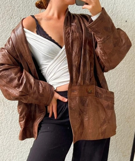 Giacca in Pelle Y2K - Archive 2000's