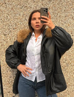 Black Leather Jacket - Archive 2000's