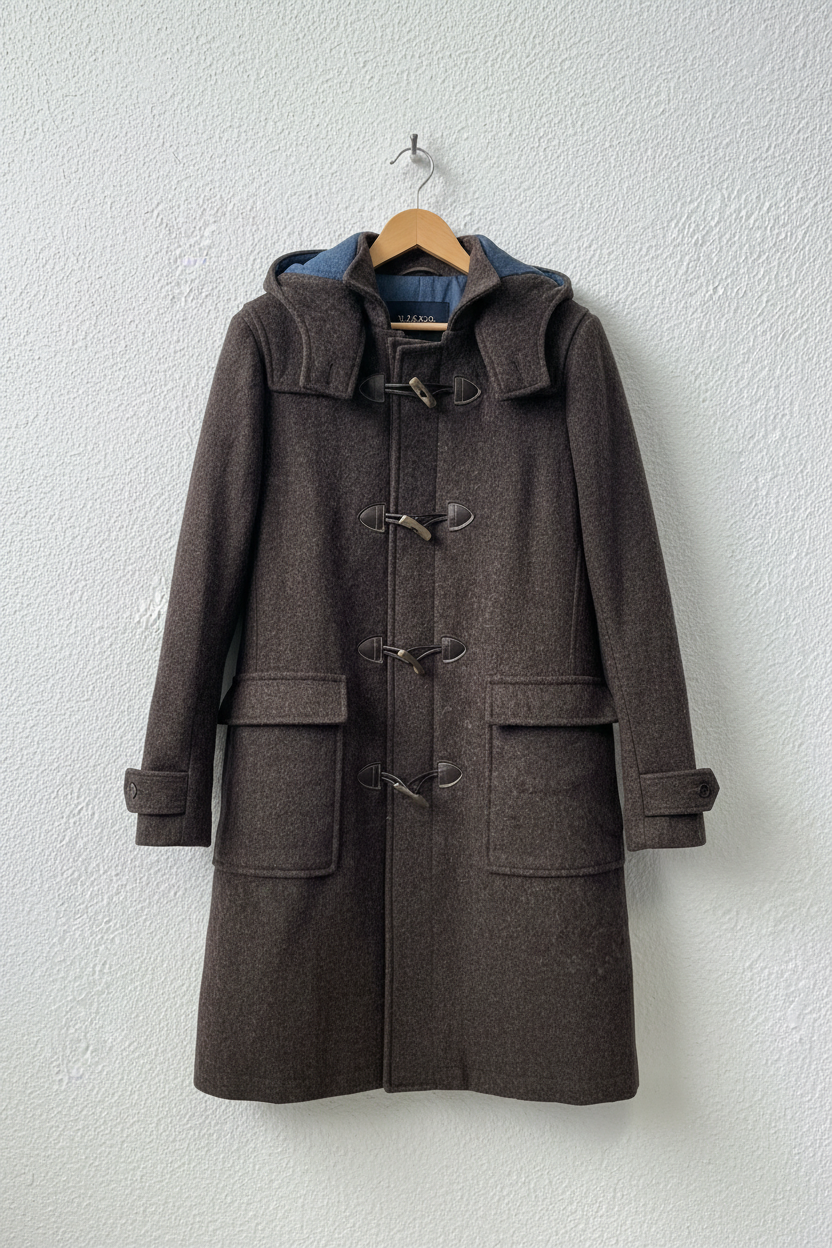 Montgomery marrone tweed su gruccia